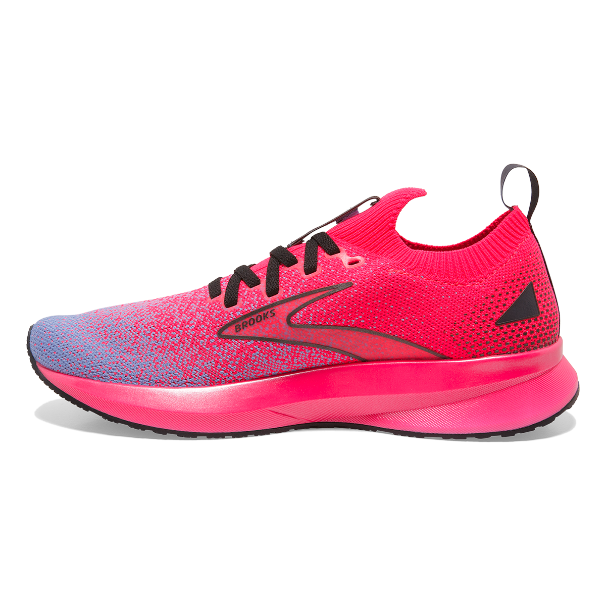 Brooks Levitate StealthFit 5 Metallic — Bluefish - Cornflower - Black — Size B — Width 12 — Lifestyle View