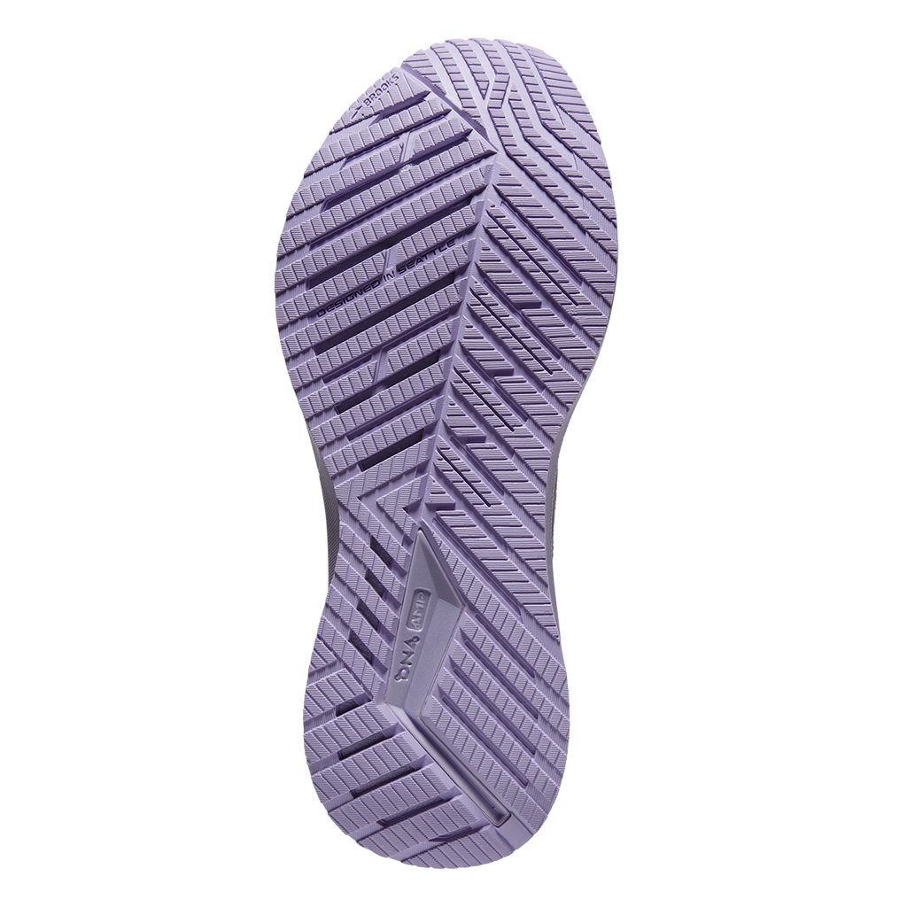 Brooks Levitate StealthFit GTS 5 — White - Navy Blue - Yucca — Size B — Width 11 — Top View