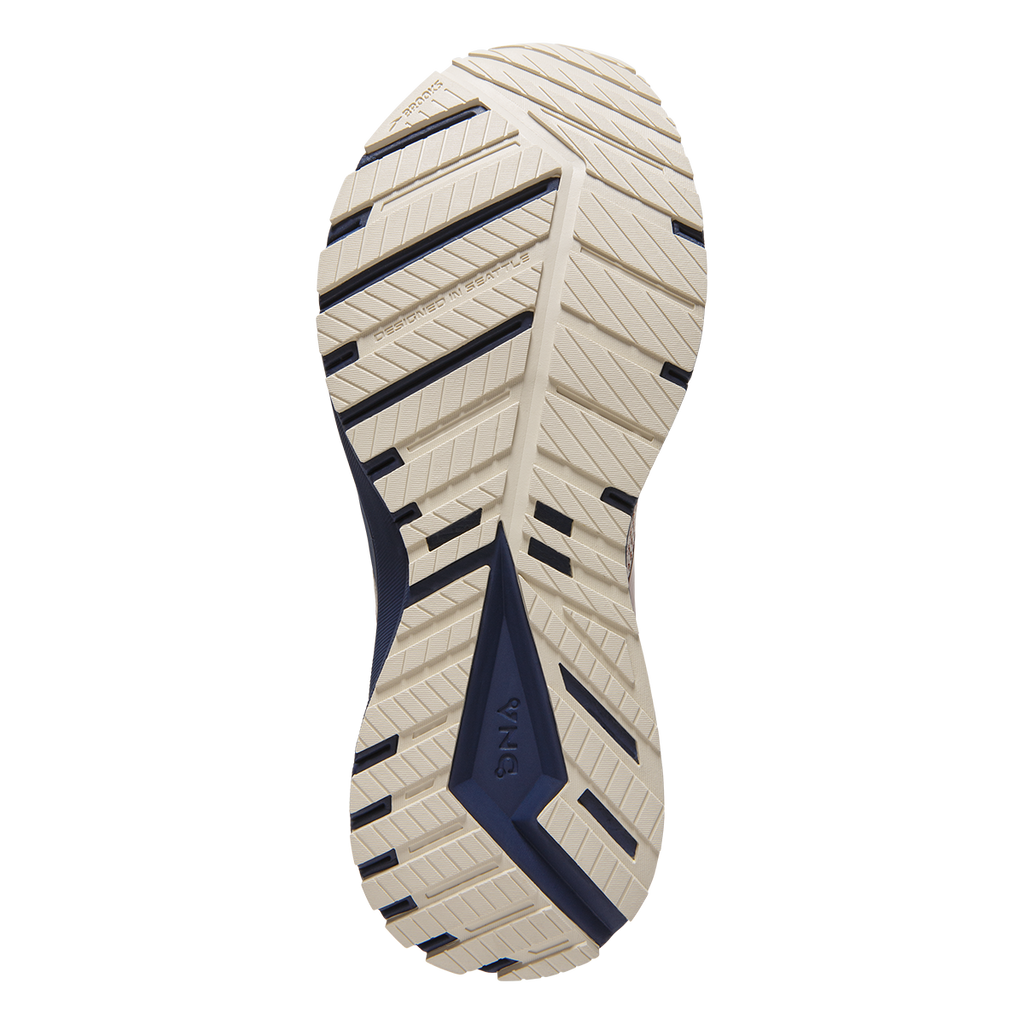 Brooks Revel 5 Metallic — Whisper White - Navy - Copper — Size B — Width 11 — Alternate View 8