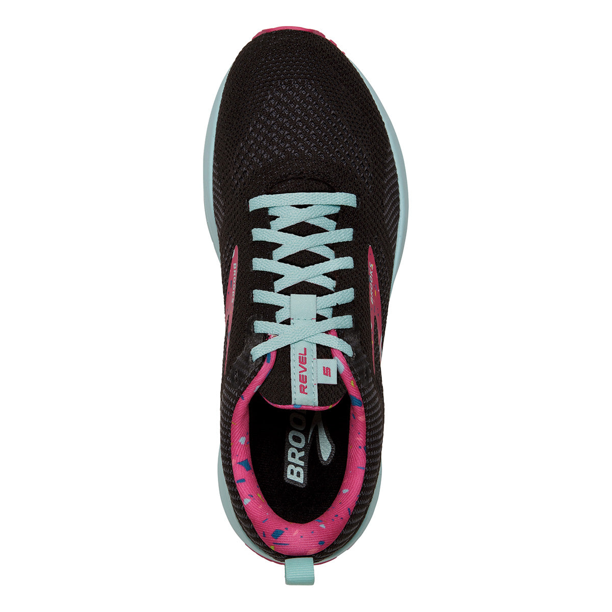 Brooks Revel 5 FUSE — Black - Beetroot - Plume — Size B — Width 5 — Alternate View 7