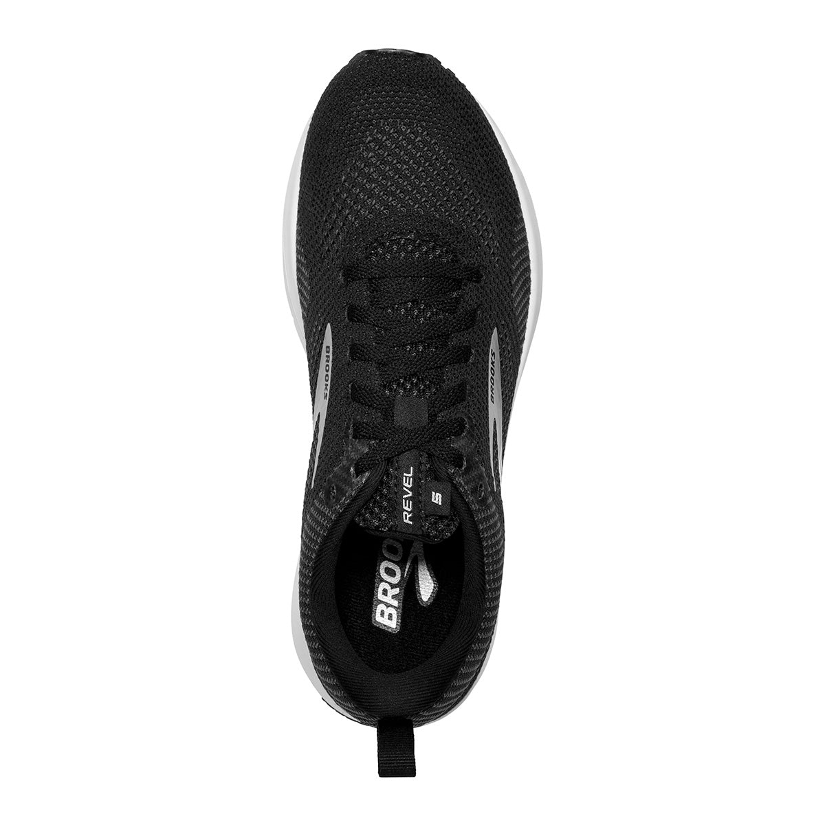 Brooks Revel 5 — Grey - White - Baton Rouge — Size B — Width 10 — Alternate View 8