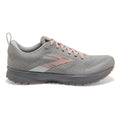 Brooks Revel 5 Shine — Black - Ebony - Pale Pansy — Size B — Width 10 — Front View