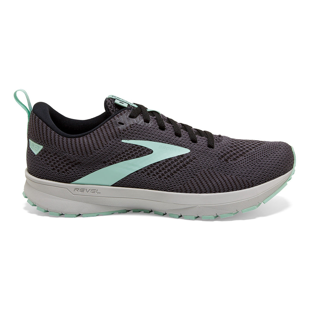 Brooks Revel 5 — Grey - White - Baton Rouge — Size B — Width 10 — Alternate View 21