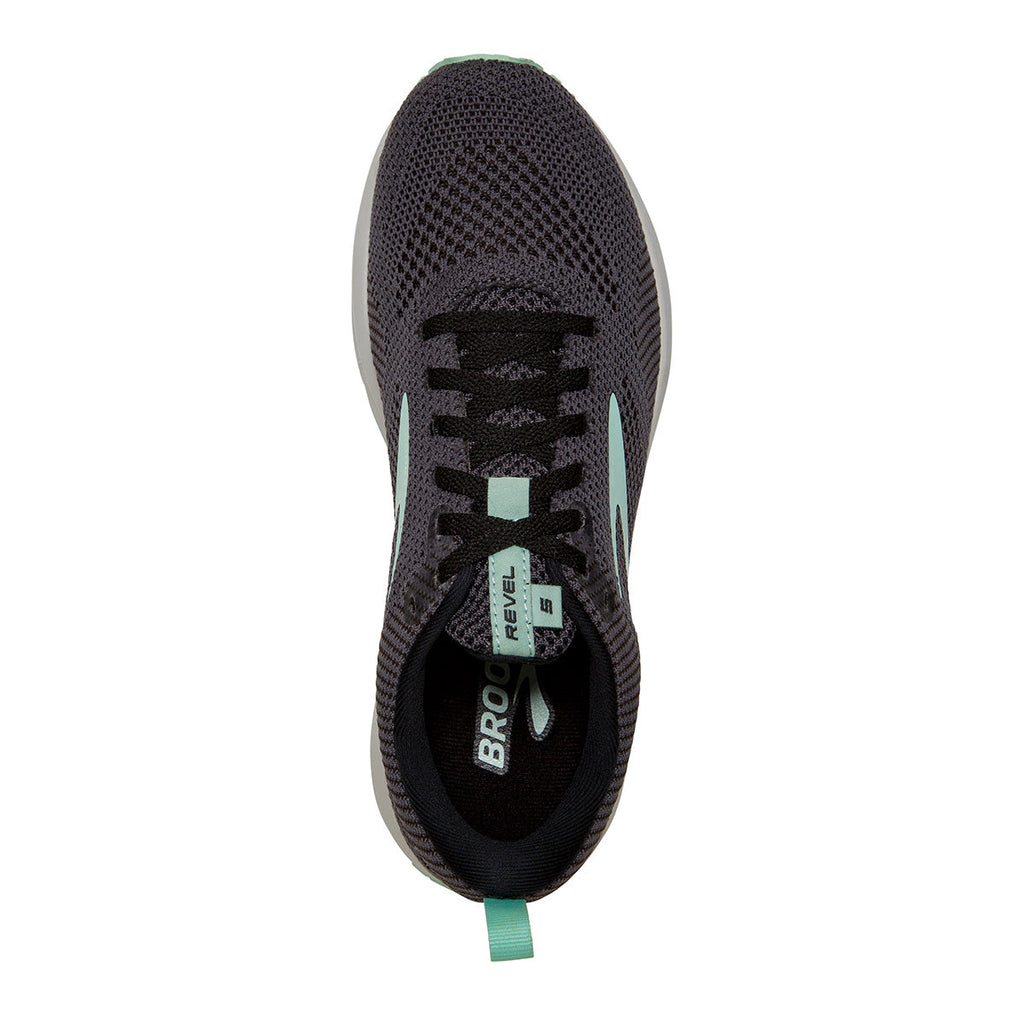Brooks Revel 5 — Grey - White - Baton Rouge — Size B — Width 10 — Alternate View 23