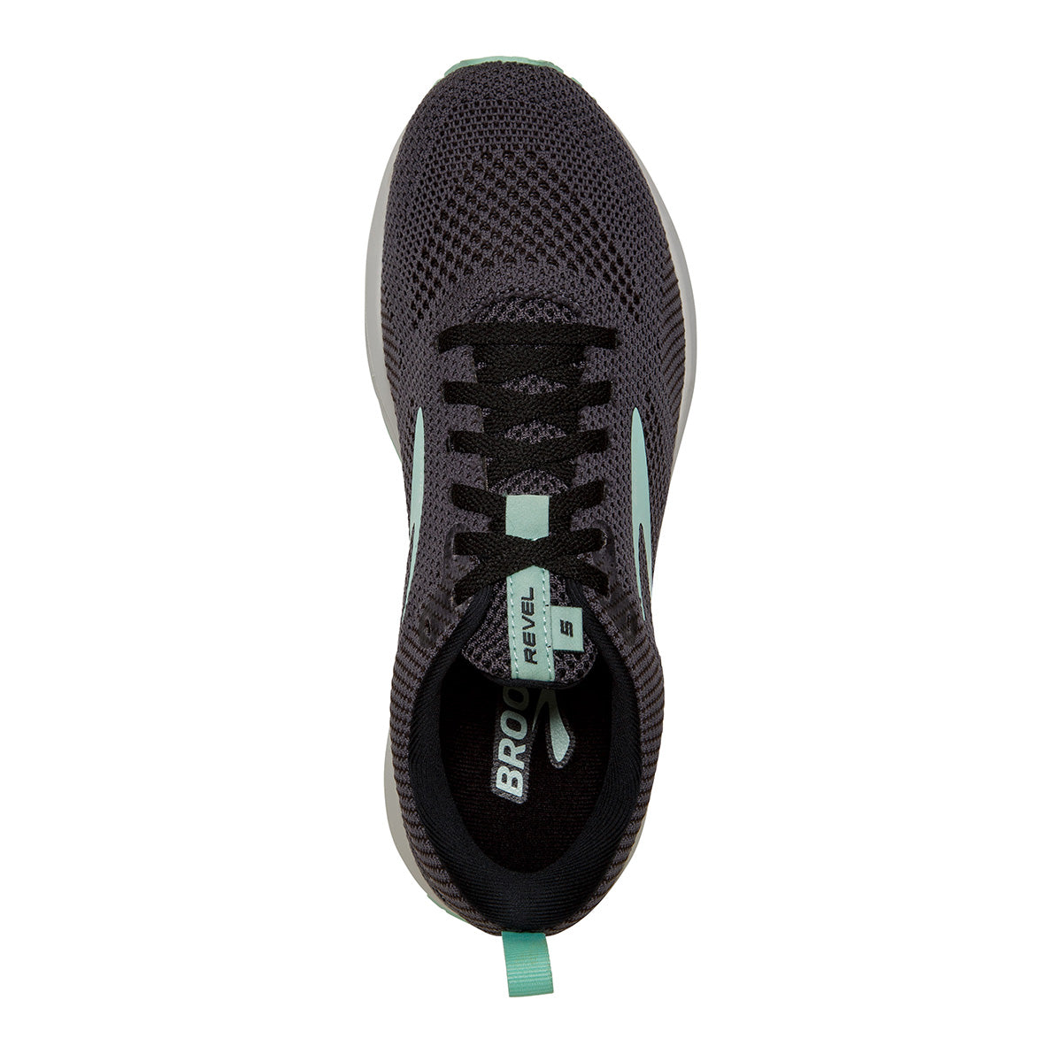 Brooks Revel 5 — Grey - White - Baton Rouge — Size B — Width 10 — Alternate View 23
