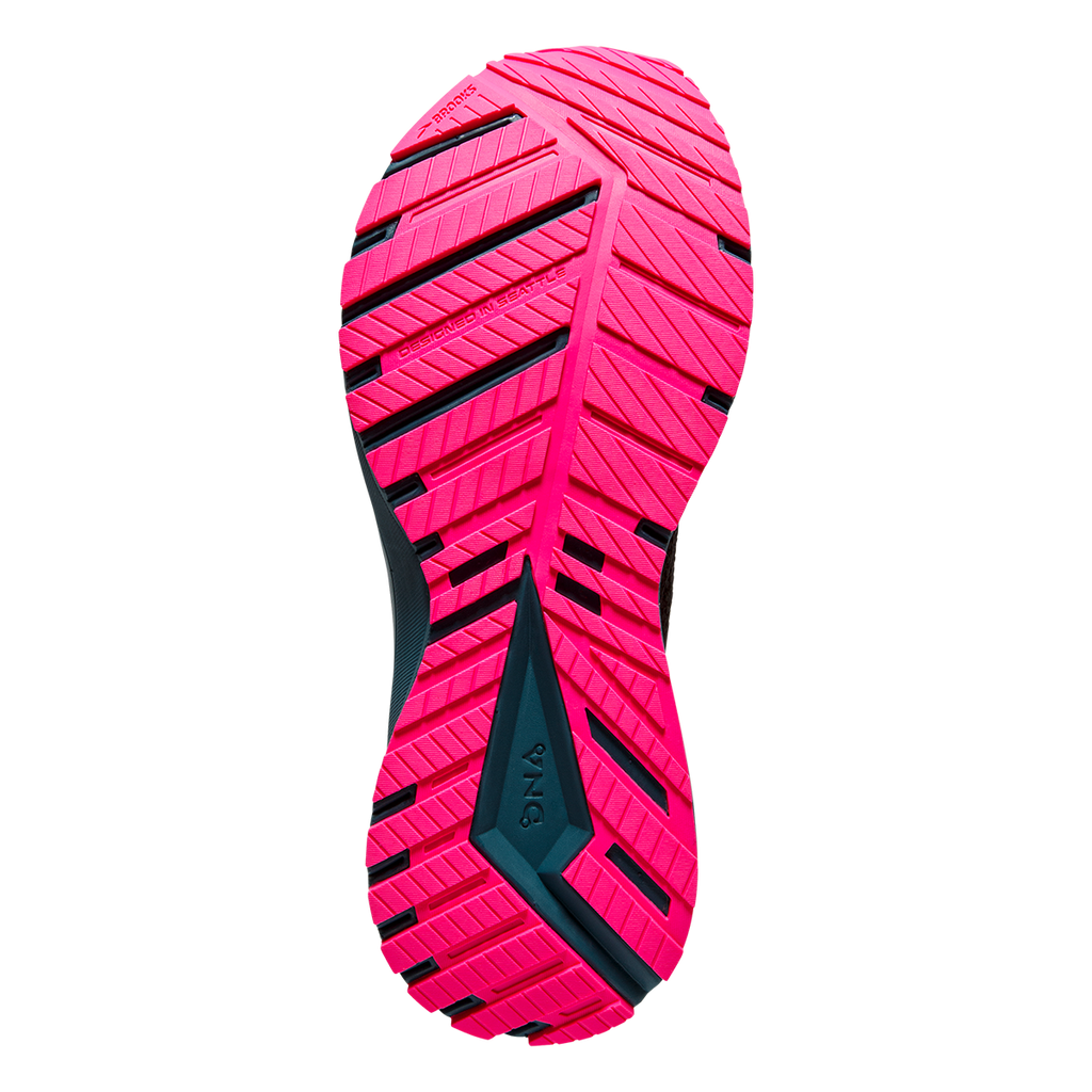 Brooks Revel 5 — Grey - White - Baton Rouge — Size B — Width 10 — Top View