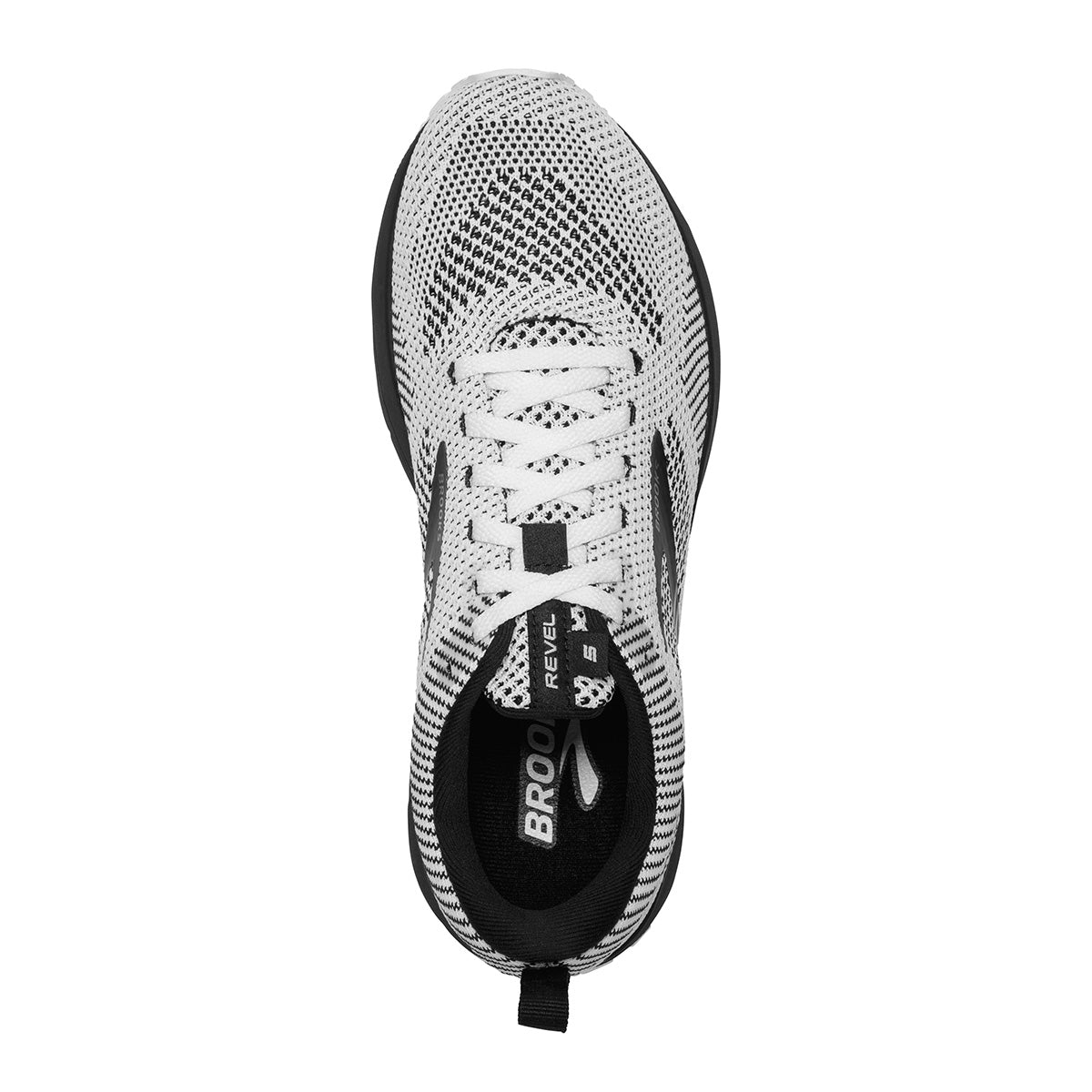 Brooks Revel 5 — Grey - White - Baton Rouge — Size B — Width 10 — Alternate View 35