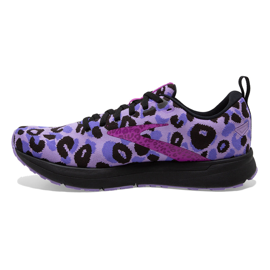 Brooks Revel 5 Run Wild — Black - Purple - Ebony — Size B — Width 10 — Alternate View 10