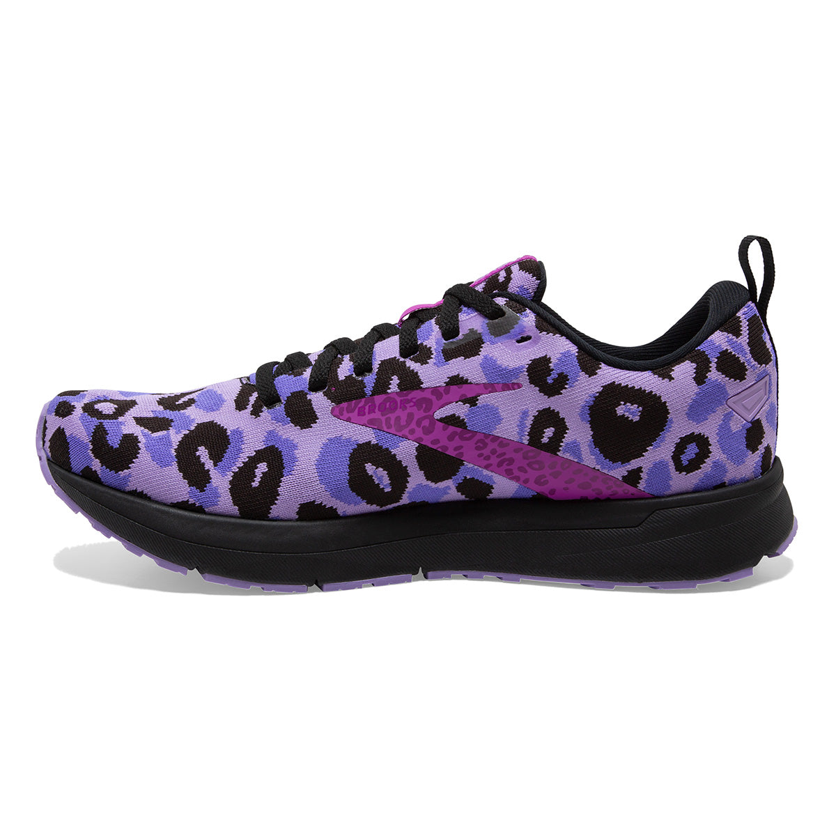 Brooks Revel 5 Run Wild — Black - Purple - Ebony — Size B — Width 10 — Alternate View 10