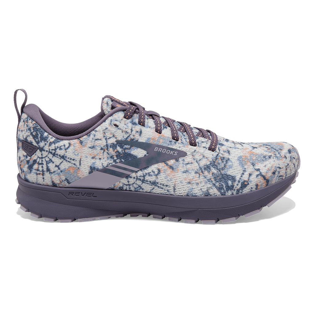 Brooks Revel 5 — Grey - White - Baton Rouge — Size B — Width 10 — Alternate View 17