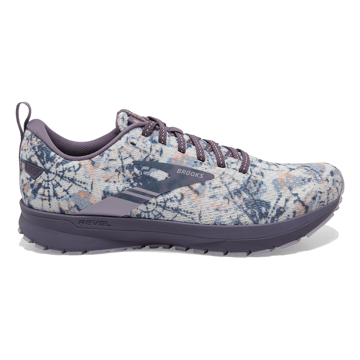 Brooks Revel 5 — Grey - White - Baton Rouge — Size B — Width 10 — Alternate View 17