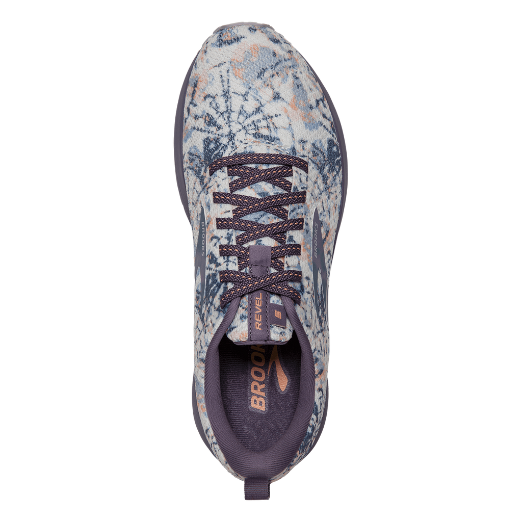 Brooks Revel 5 — Grey - White - Baton Rouge — Size B — Width 10 — Alternate View 19