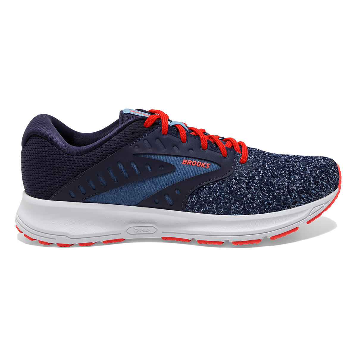 Brooks Range 2 — Black - White - Vivid Blue — Size B — Width 9.5 — Detail View