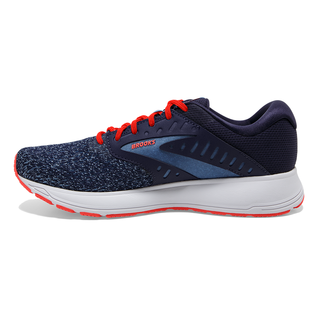 Brooks Range 2 — Black - White - Vivid Blue — Size B — Width 9.5 — Lifestyle View