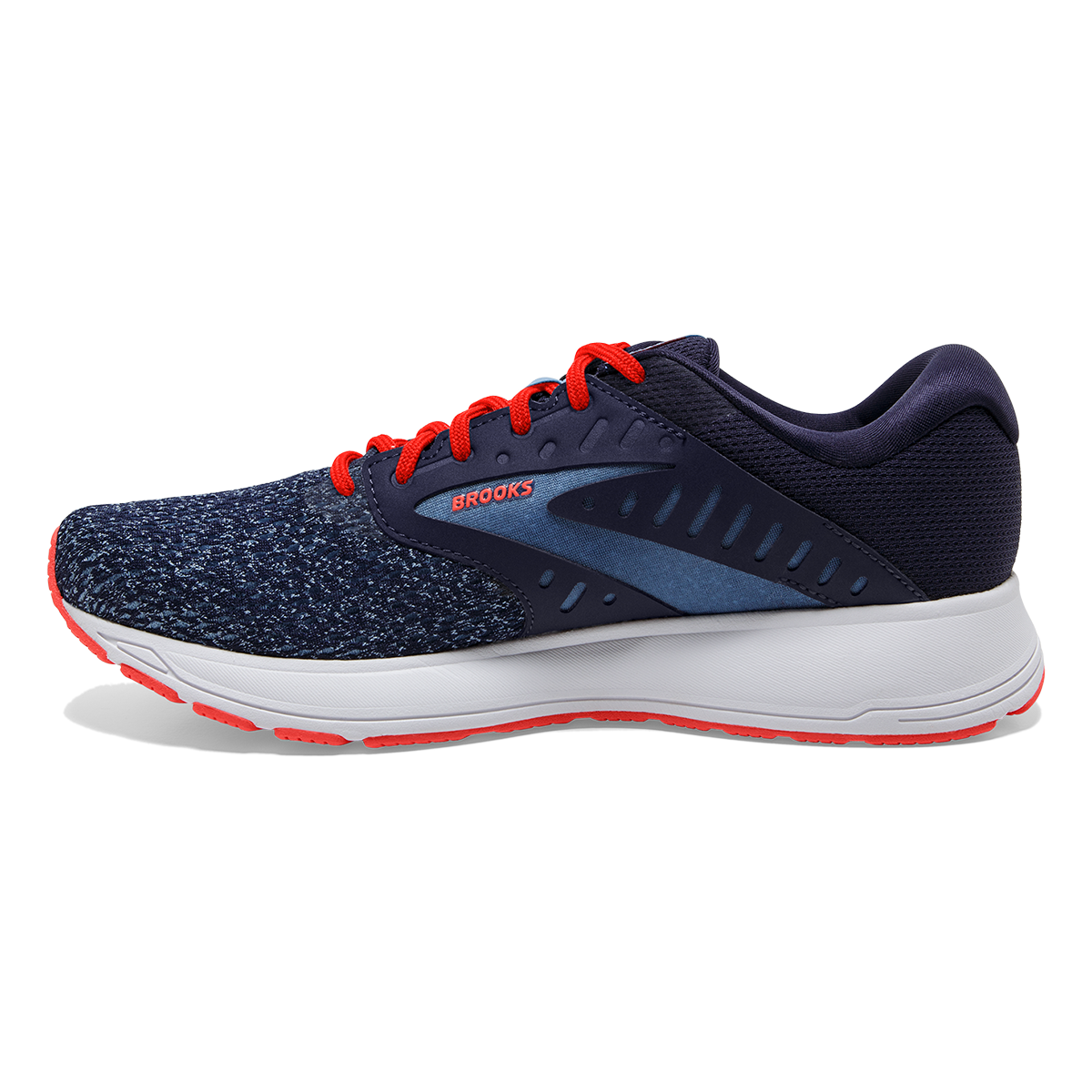 Brooks Range 2 — Black - White - Vivid Blue — Size B — Width 9.5 — Lifestyle View