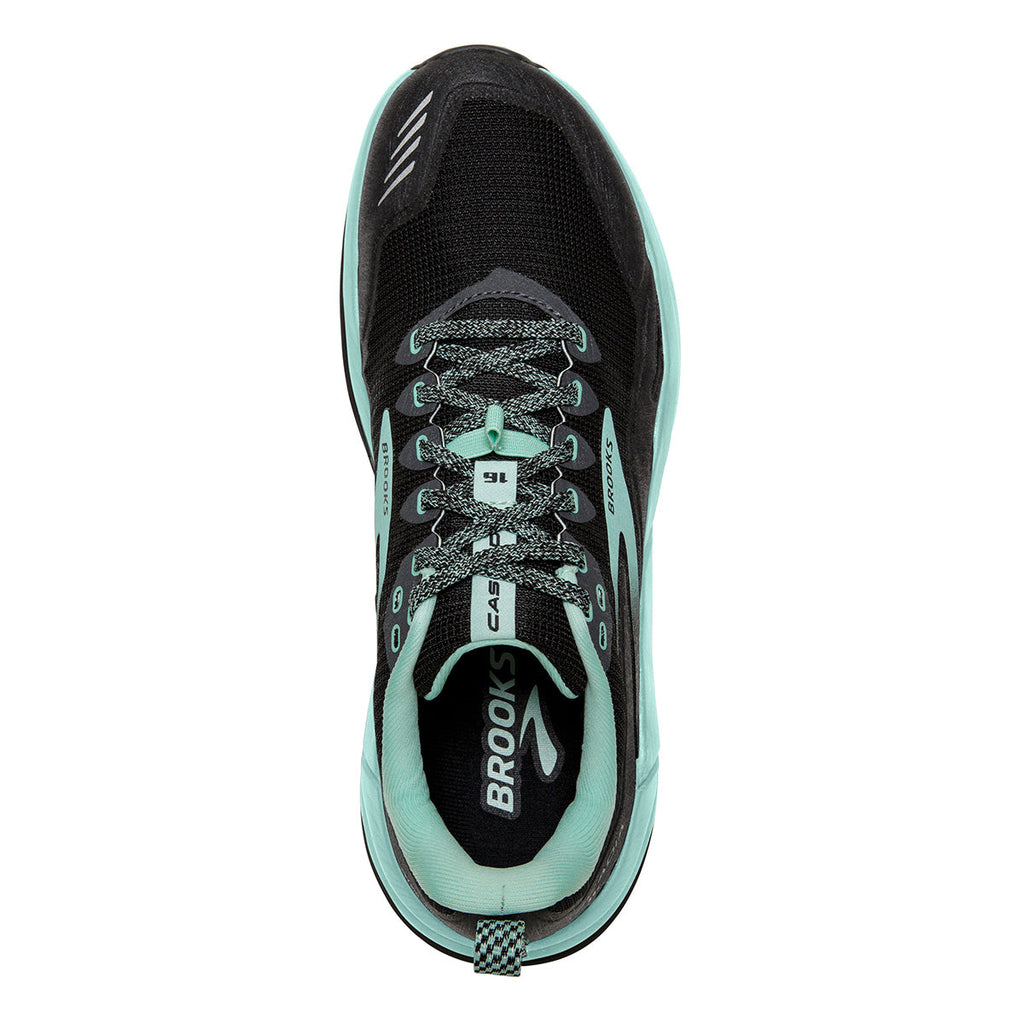 Brooks Cascadia 16 — Pink - Flambe - Cobalt — Size B — Width 10 — Alternate View 11