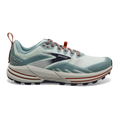 Brooks Cascadia 16 — Pink - Flambe - Cobalt — Size B — Width 10 — Front View