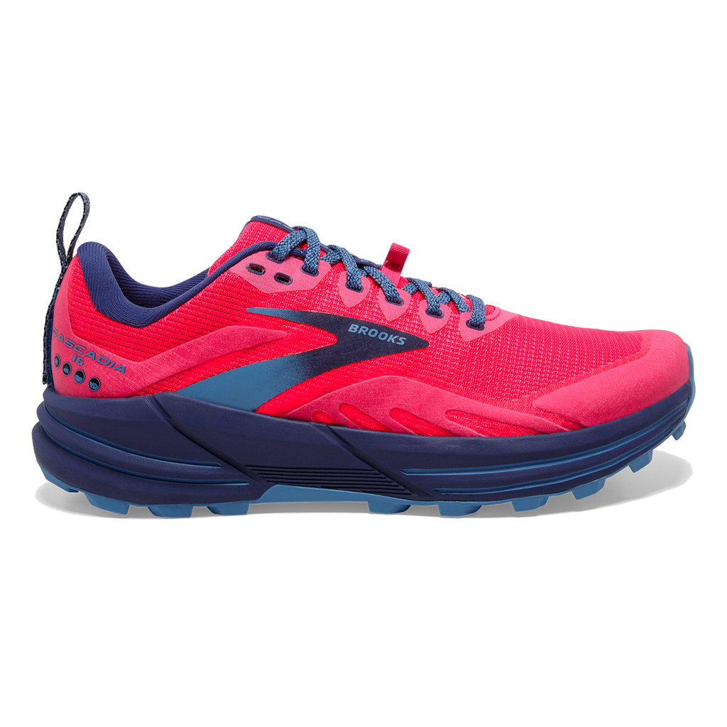 Brooks Cascadia 16 — Pink - Flambe - Cobalt — Size B — Width 10 — Alternate View 21