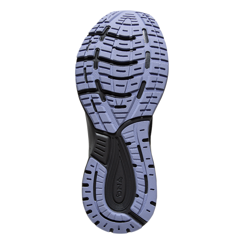 Brooks Anthem 5 — White - Silver - Lilac — Size B — Width 6.5 — Top View