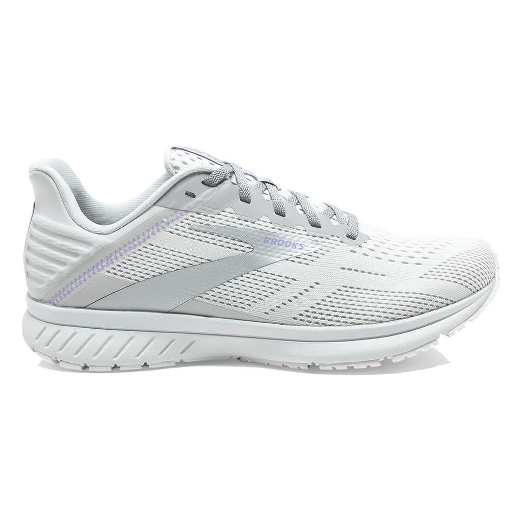 Brooks Anthem 5 — White - Silver - Lilac — Size B — Width 6.5 — Alternate View 13