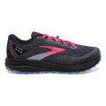 Brooks Divide 3 — Ebony - Black - Diva Pink — Size B — Width 8 — Front View