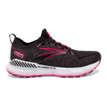 Brooks Glycerin StealthFit GTS 20 — White - Black - Cream — Size B — Width 10 — Front View
