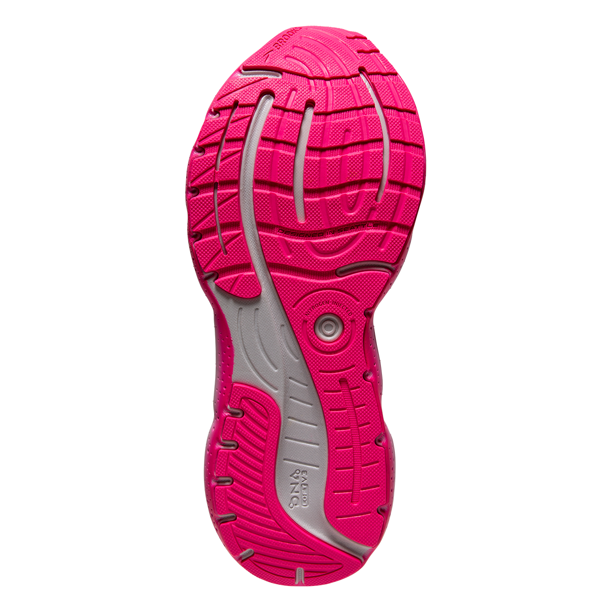 Brooks Glycerin StealthFit 20 — Black - Pearl - Peach — Size B — Width 10.5 — Alternate View 16