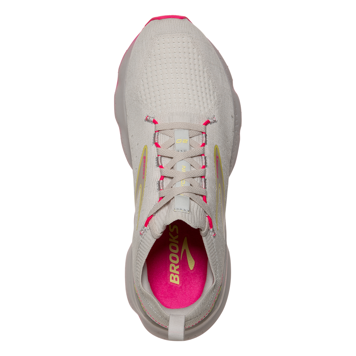 Brooks Glycerin StealthFit 20 — Black - Pearl - Peach — Size B — Width 10.5 — Alternate View 15