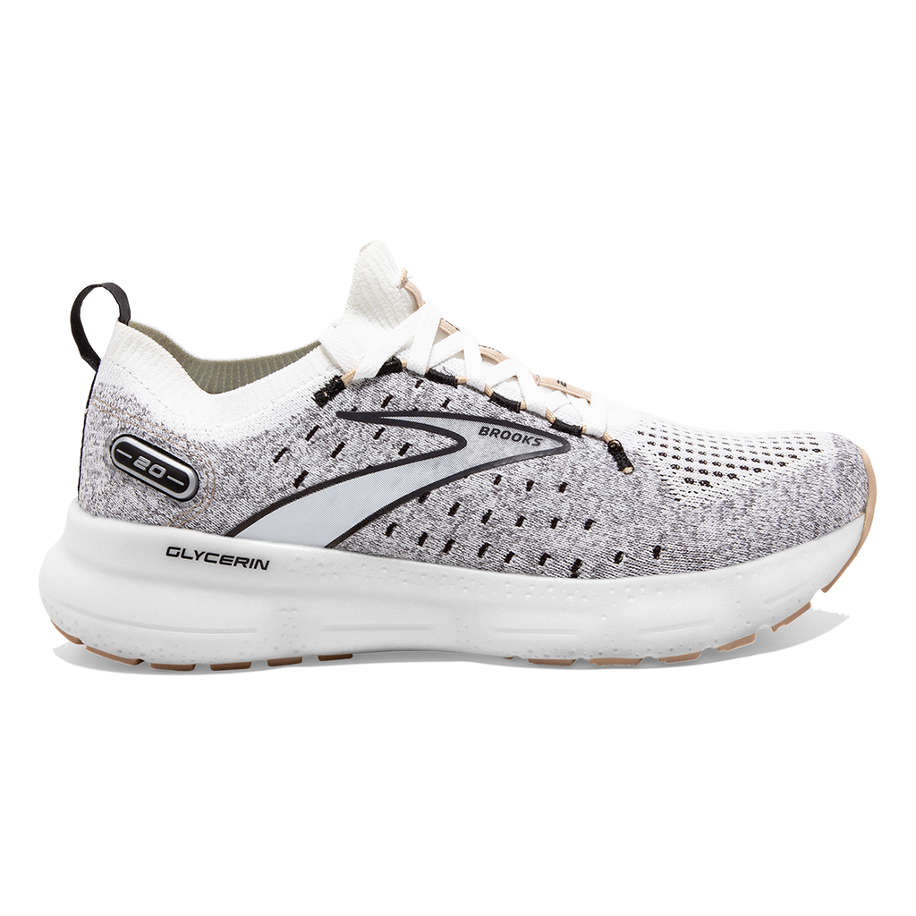 Brooks Glycerin StealthFit 20 — Black - Pearl - Peach — Size B — Width 10.5 — Alternate View 17