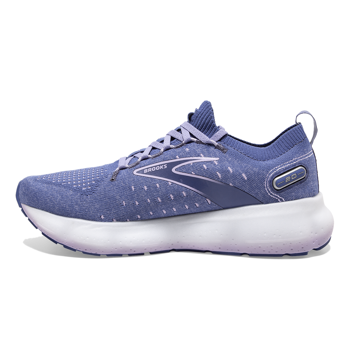 Brooks Glycerin StealthFit 20 — Black - Pearl - Peach — Size B — Width 10.5 — Lifestyle View