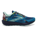 Brooks Launch 9 TAG — Bluesteel - Peacoat - Yucca — Size B — Width 10 — Front View
