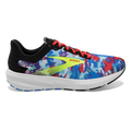 Brooks Launch 9 Tie Dye — Black - Blue - Nightlife — Size B — Width 11 — Front View