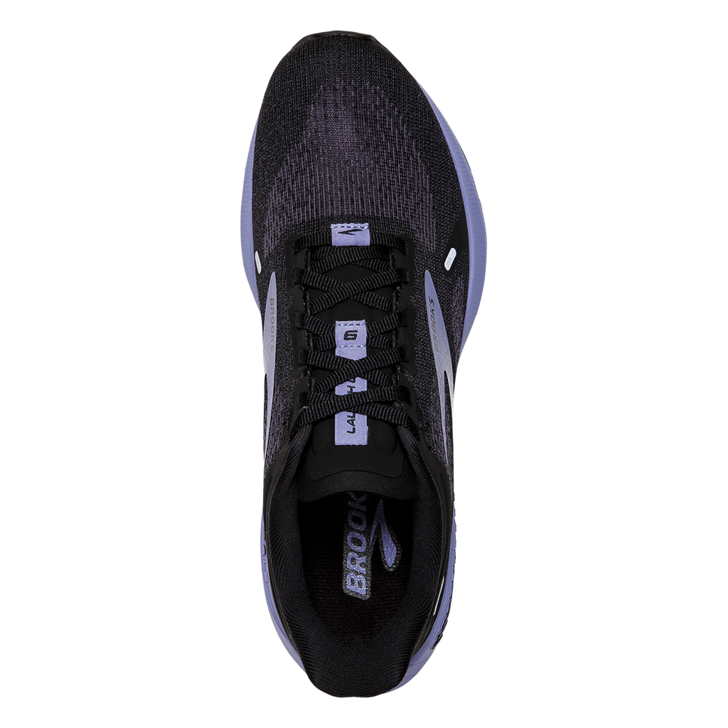 Brooks Launch GTS 9 — Black - Ebony - Purple — Size B — Width 10 — Alternate View 11