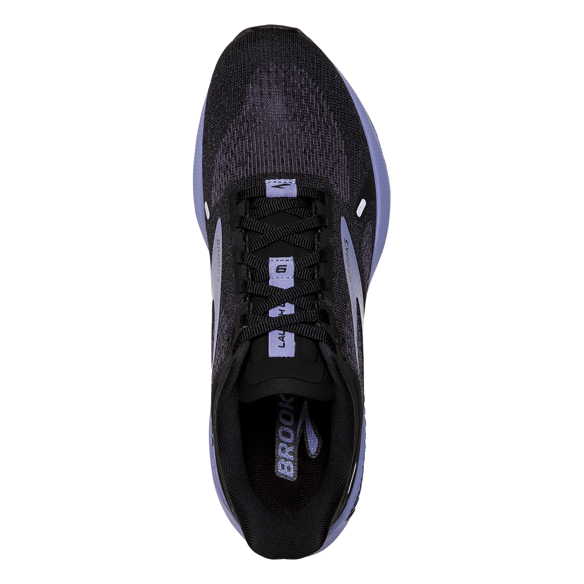 Brooks Launch GTS 9 — Black - Ebony - Purple — Size B — Width 10 — Alternate View 11