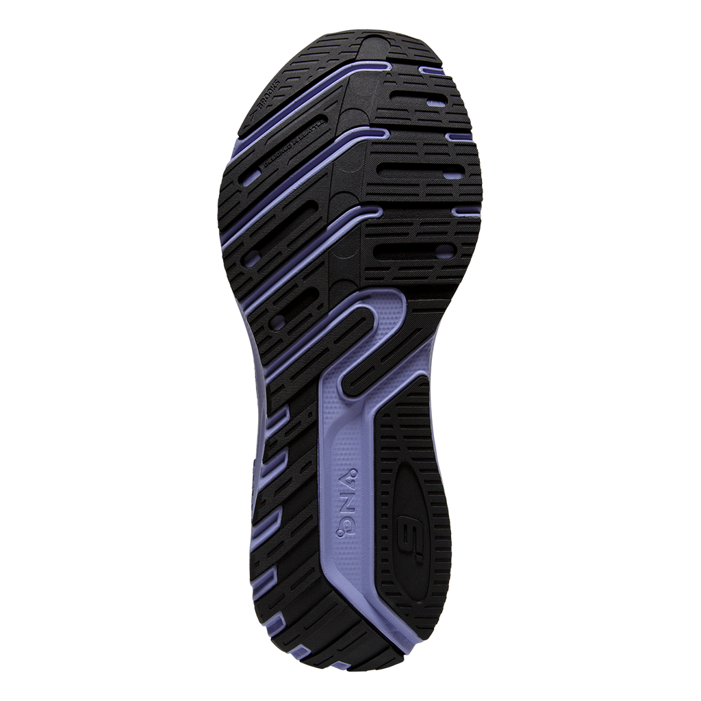 Brooks Launch GTS 9 — Black - Ebony - Purple — Size B — Width 10 — Alternate View 12