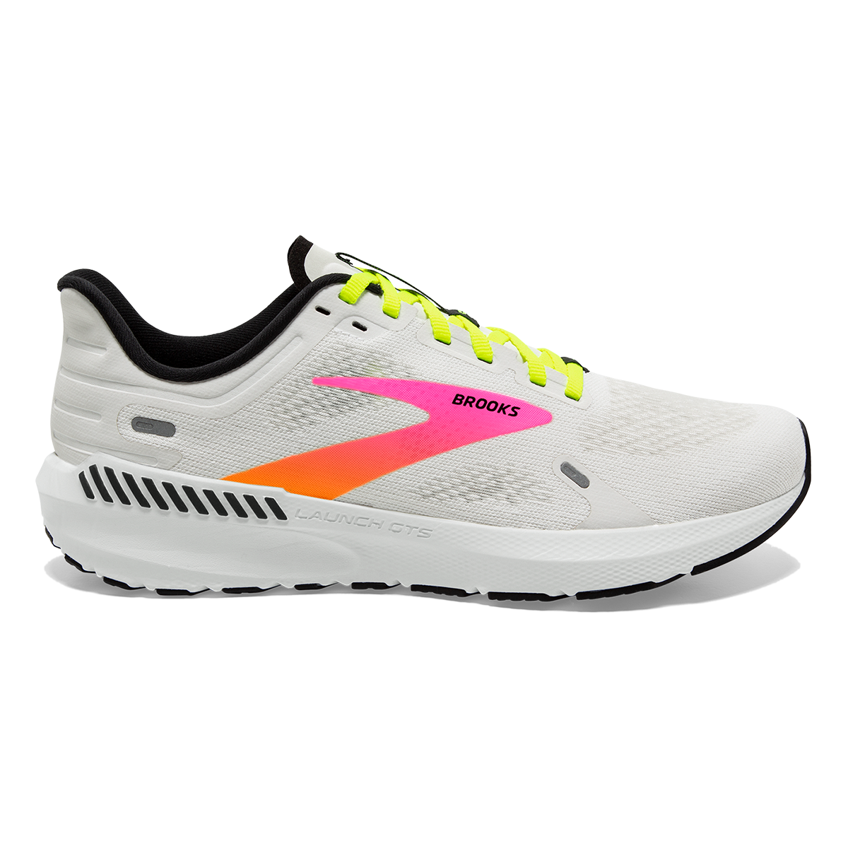 Brooks Launch GTS 9 — Black - Ebony - Purple — Size B — Width 10 — Alternate View 21