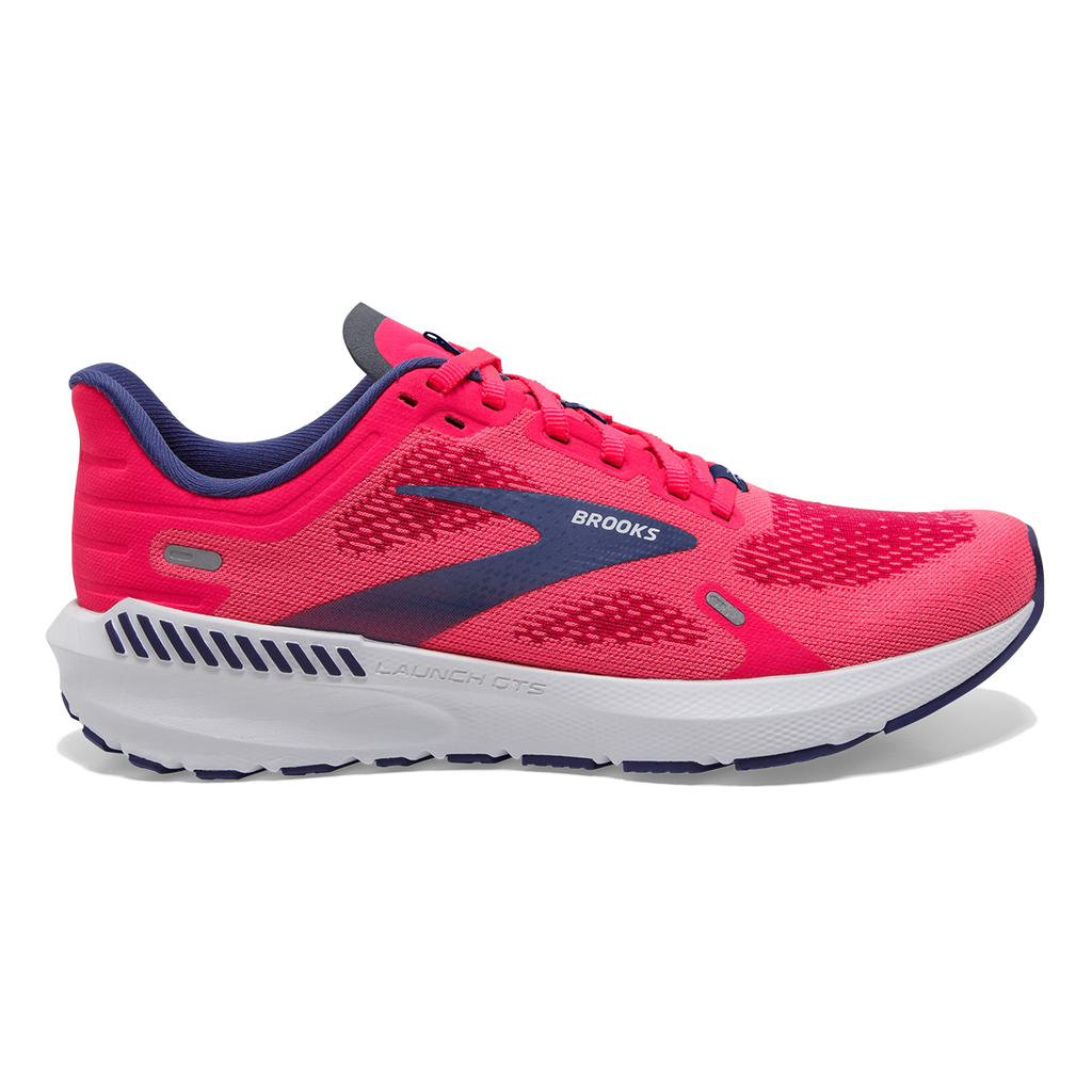 Brooks Launch GTS 9 — Black - Ebony - Purple — Size B — Width 10 — Alternate View 17