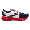 Brooks Trace 2 Run Texas — Red - White - Navy — Size B — Width 5 — Front View