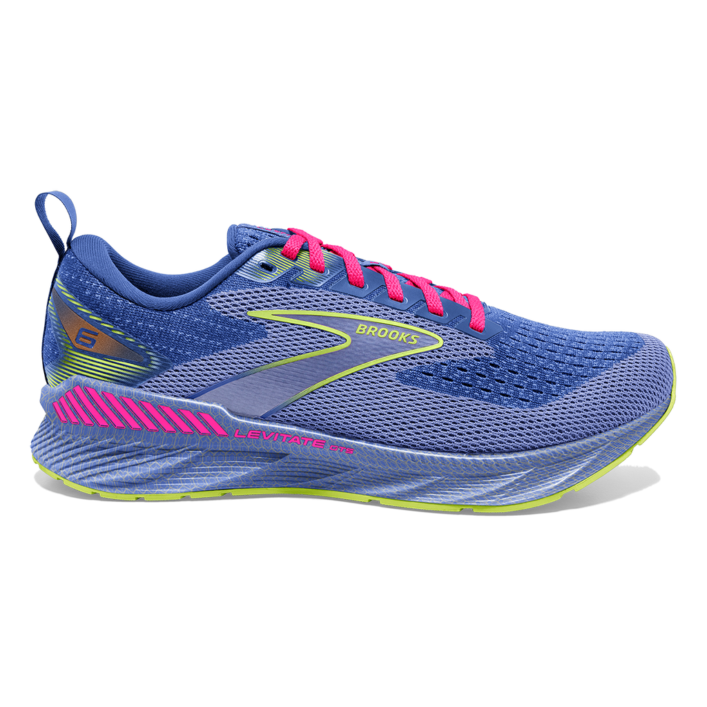 Brooks Levitate GTS 6 — Black - Blackened Pearl - White — Size B — Width 7.5 — Alternate View 8
