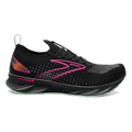 Brooks Levitate StealthFit 6 — Black - Pink — Size B — Width 7 — Front View