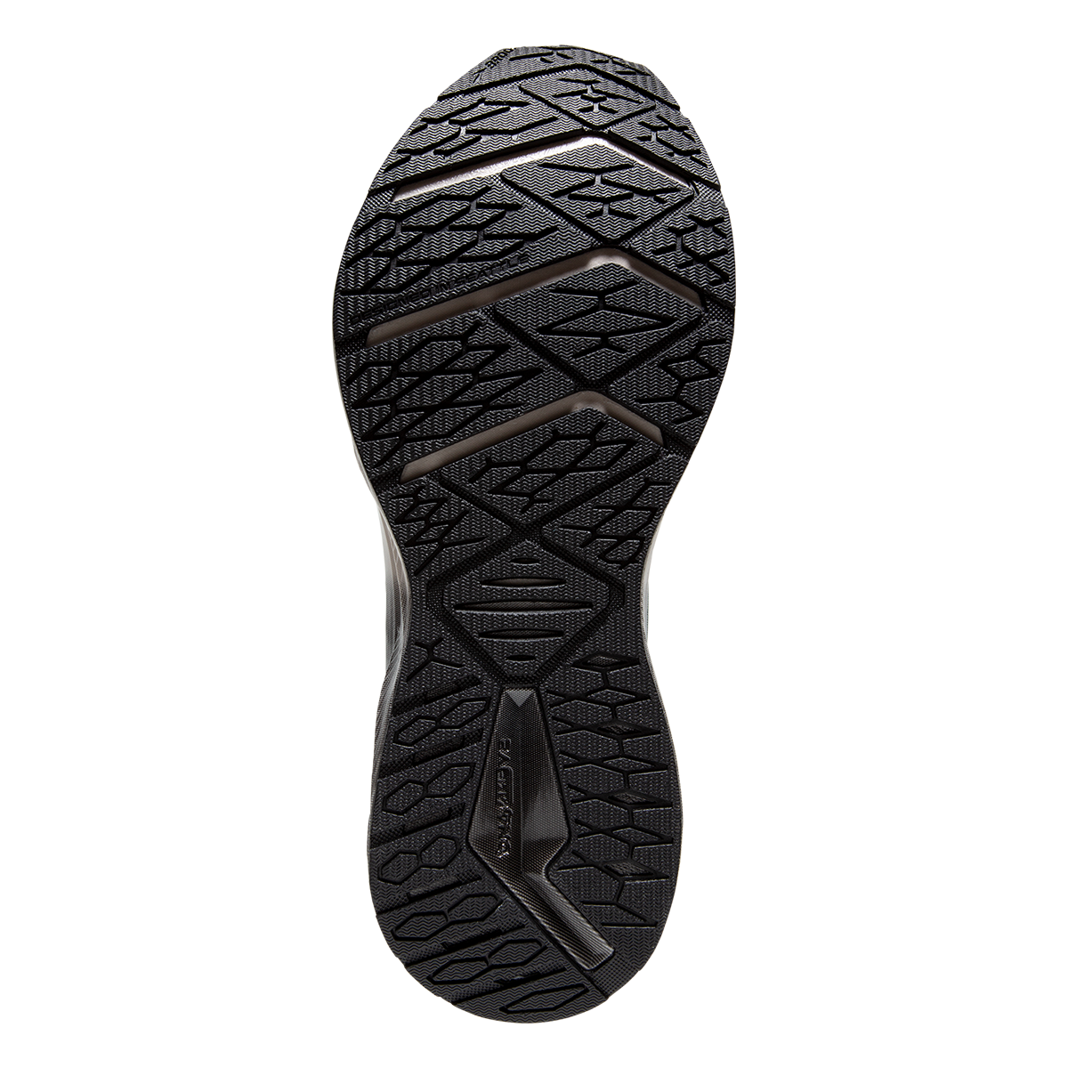 Brooks Levitate StealthFit 6 Mod — Black - White - Subtle Green — Size B — Width 5 — Top View
