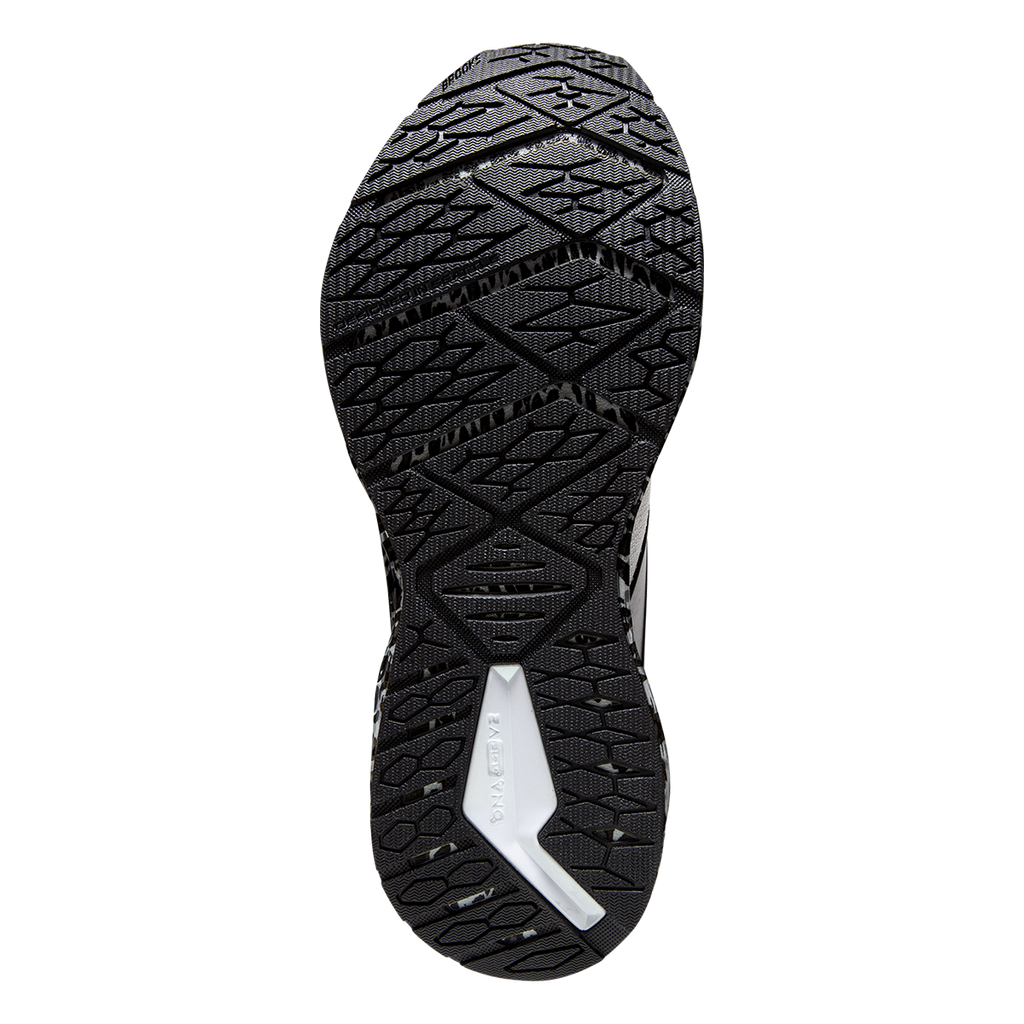 Brooks Levitate StealthFit 6 Run Wild — White - Black - Alloy — Size B — Width 6.5 — Top View