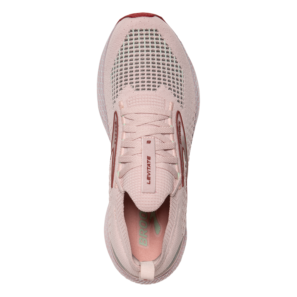 Brooks Levitate StealthFit 6 — Black - Pink — Size B — Width 7 — Alternate View 7