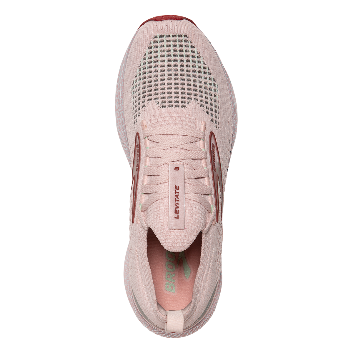 Brooks Levitate StealthFit 6 — Black - Pink — Size B — Width 7 — Alternate View 7