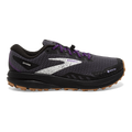 Brooks Divide 4 GTX — Black - Blackened Pearl - Purple — Size B — Width 7.5 — Front View