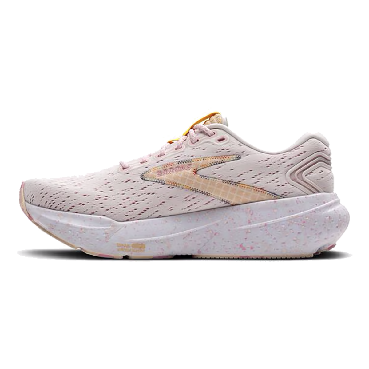 Brooks Glycerin 21 Delicacy — Delicacy - Icy Pink - Prism — Size B — Width 10 — Side View