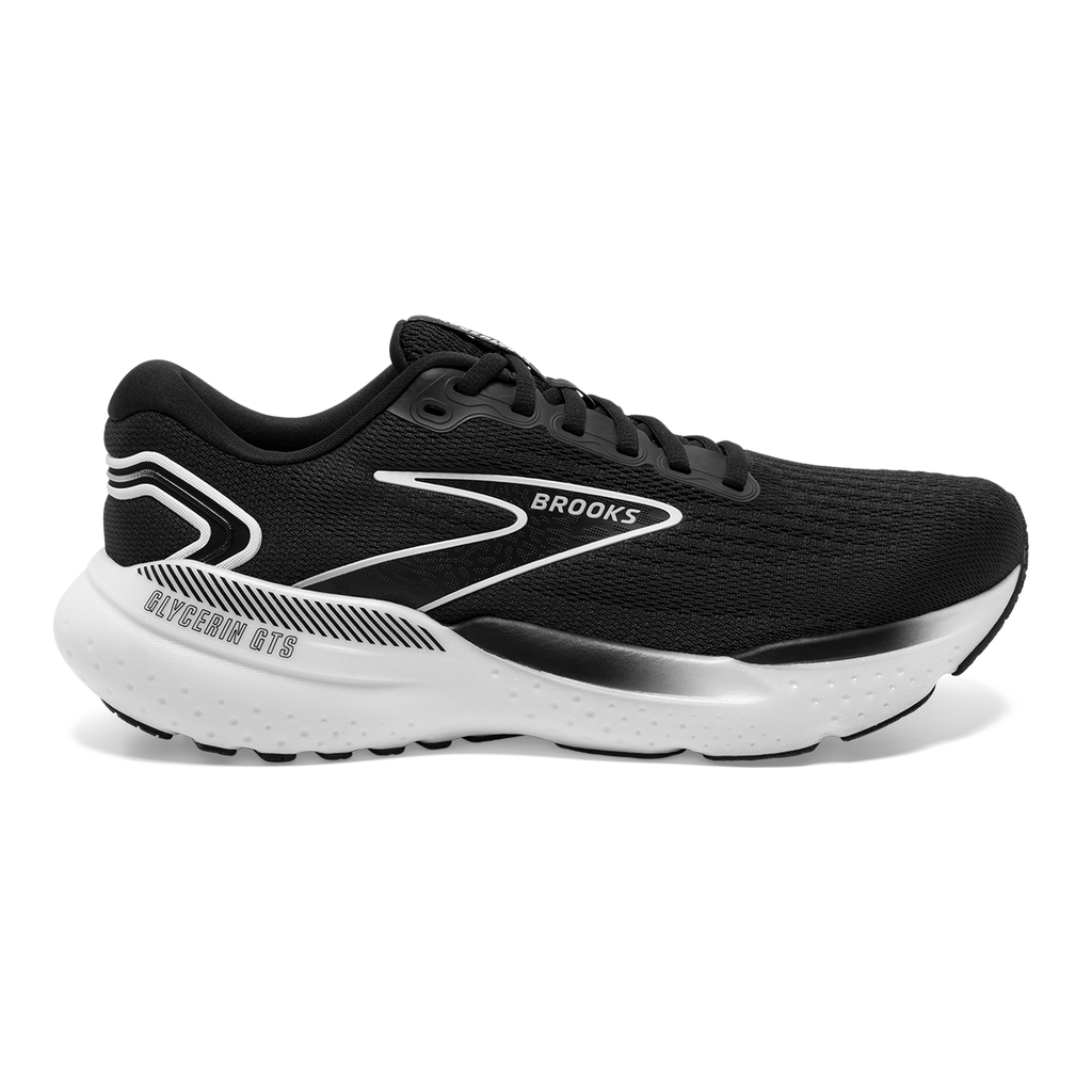 Brooks Glycerin GTS 21 — Black - Black - Ebony — Size B — Width 5 — Alternate View 13