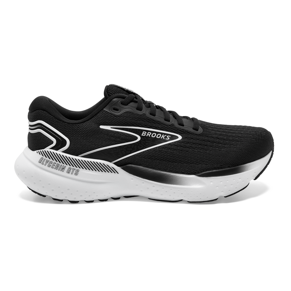 Brooks Glycerin GTS 21 — Black - Black - Ebony — Size B — Width 5 — Alternate View 13