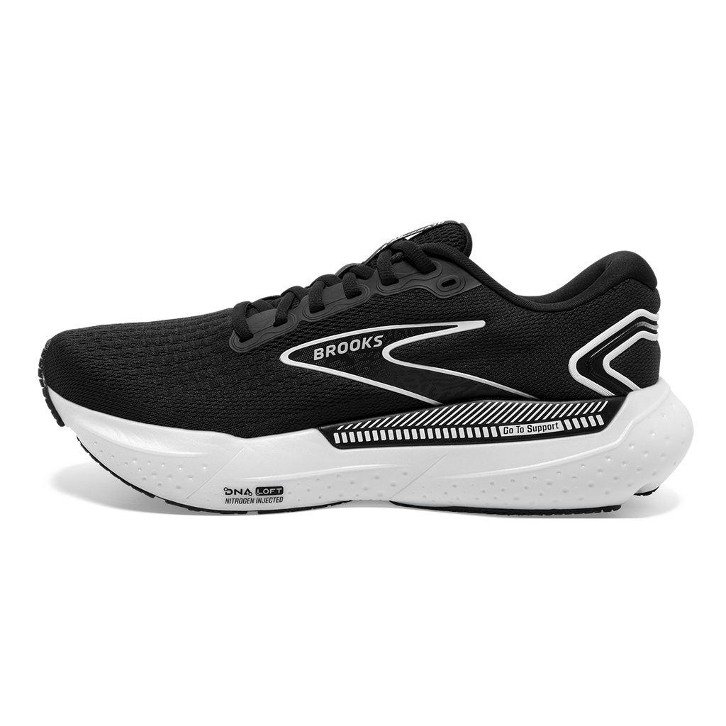 Brooks Glycerin GTS 21 — Black - Black - Ebony — Size B — Width 5 — Alternate View 14