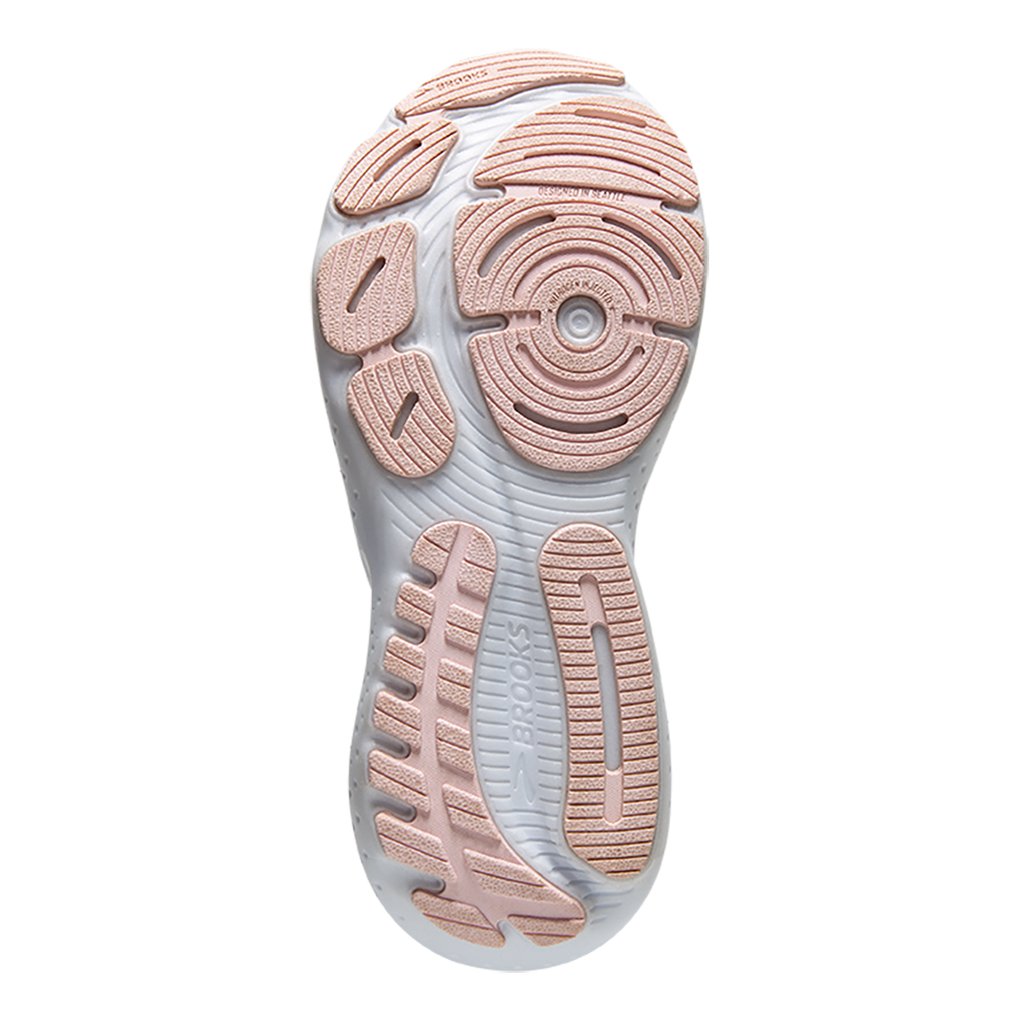 Brooks Glycerin StealthFit 21 Pastels — Pink - Marshmallow - Orchid — Size B — Width 5 — Top View